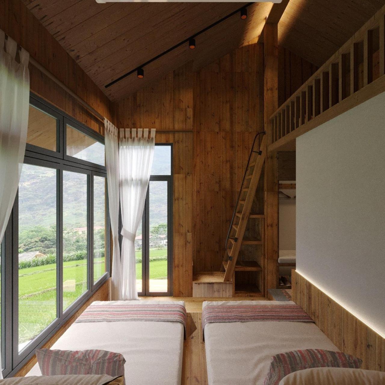 Du Gia Eco Homestay Làng Cac Exterior foto