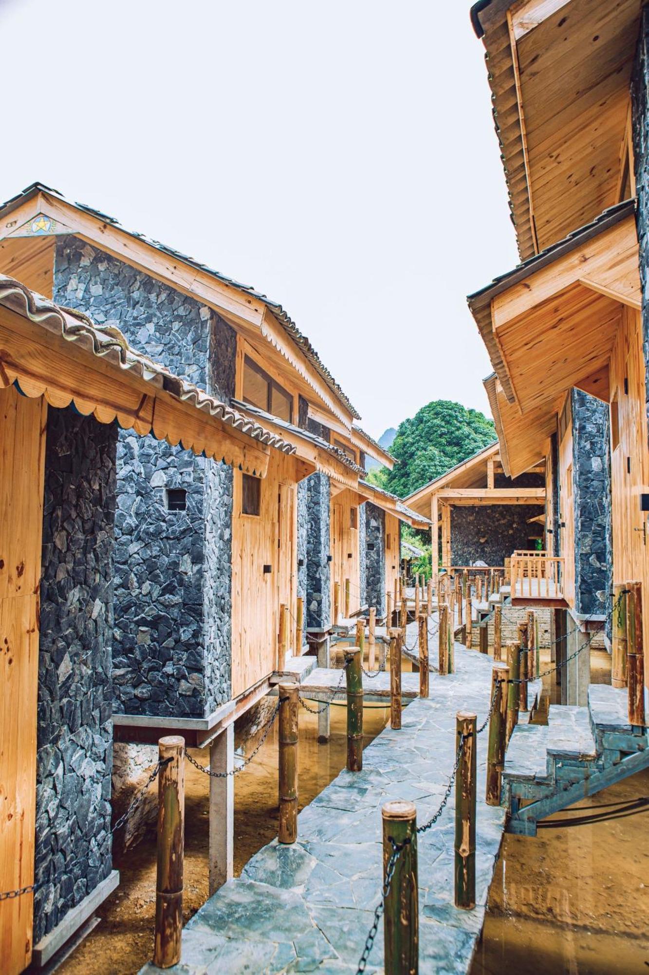 Du Gia Eco Homestay Làng Cac Exterior foto
